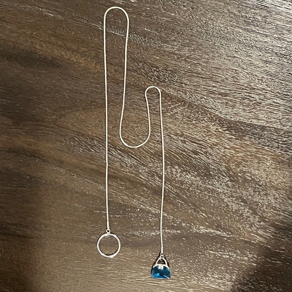 Choker Silver Drop Body Chain - Picture 4 of 6